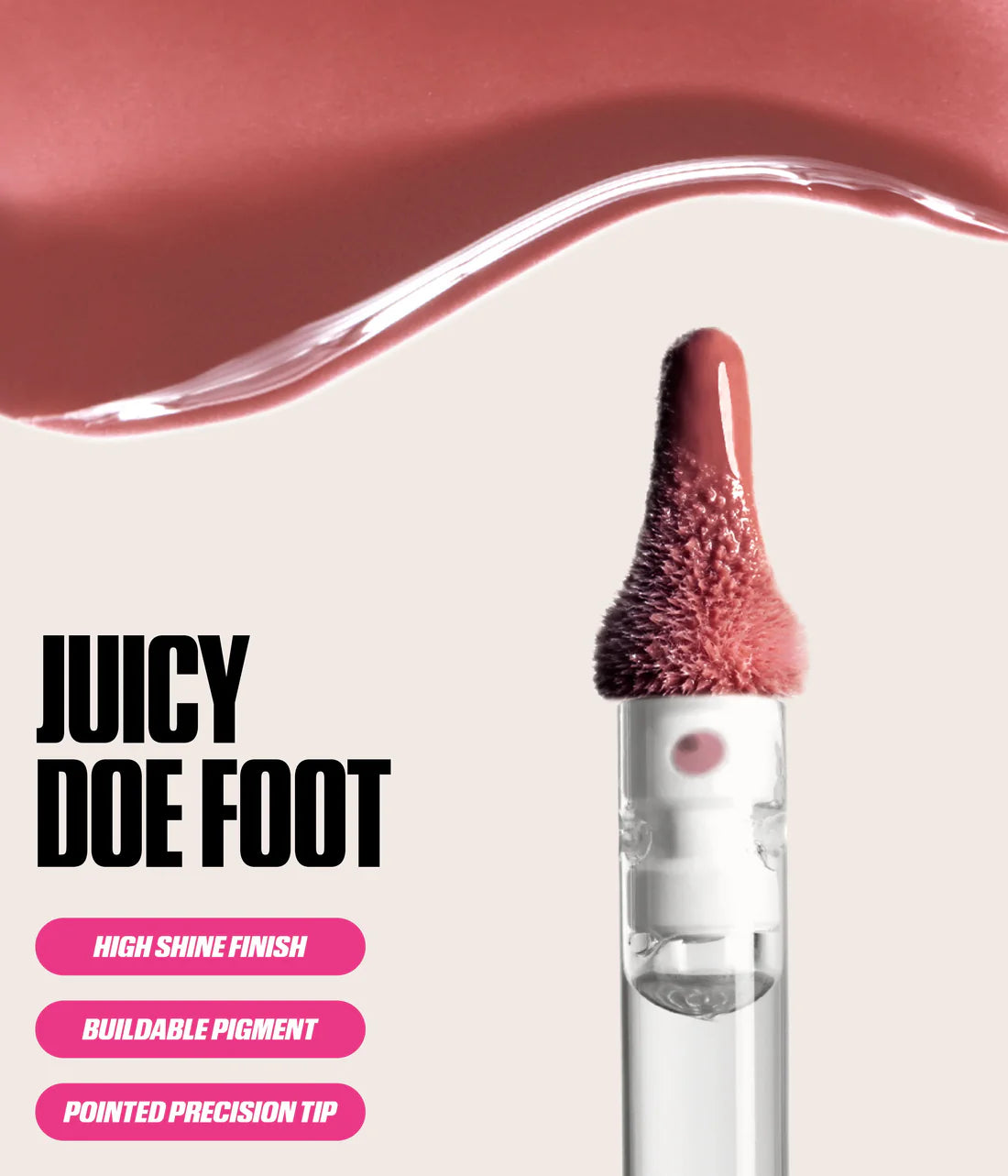 Huda Beauty Makeout Sesh Lip Duo - Rosy Nudes