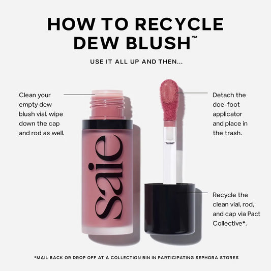Saie Blush & Glow Liquid Blush & Highlighter Set