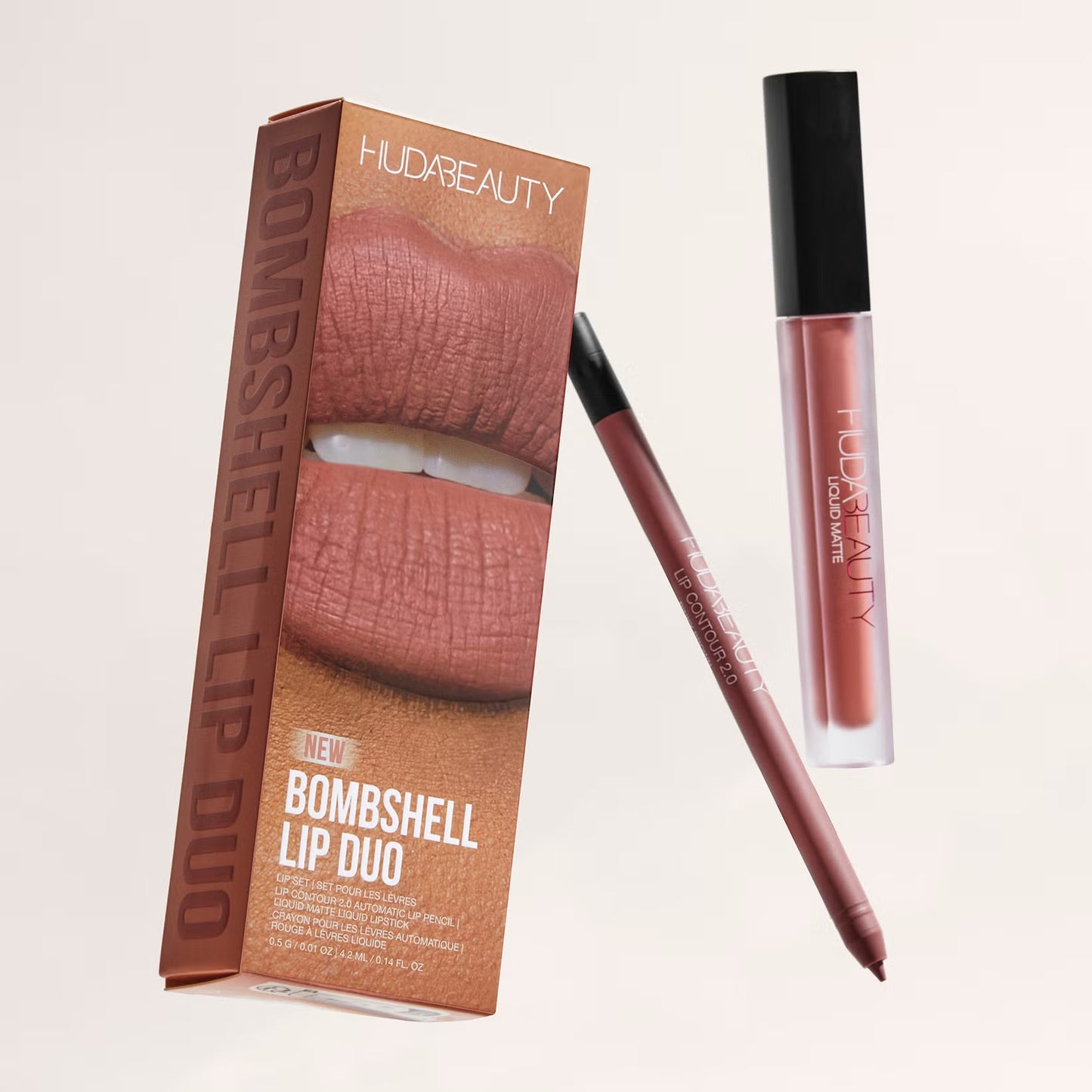 Huda Beauty Bombshell Lip Duo Set