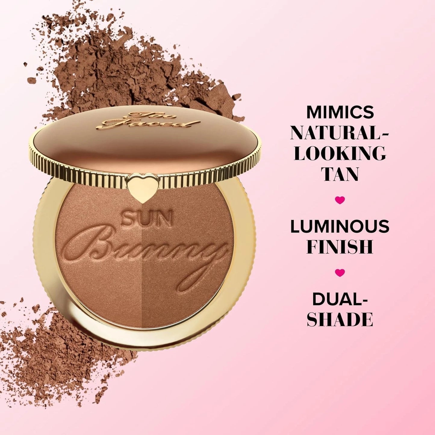 Too Faced Sun Bunny Radiant Duo Tone Bronzer