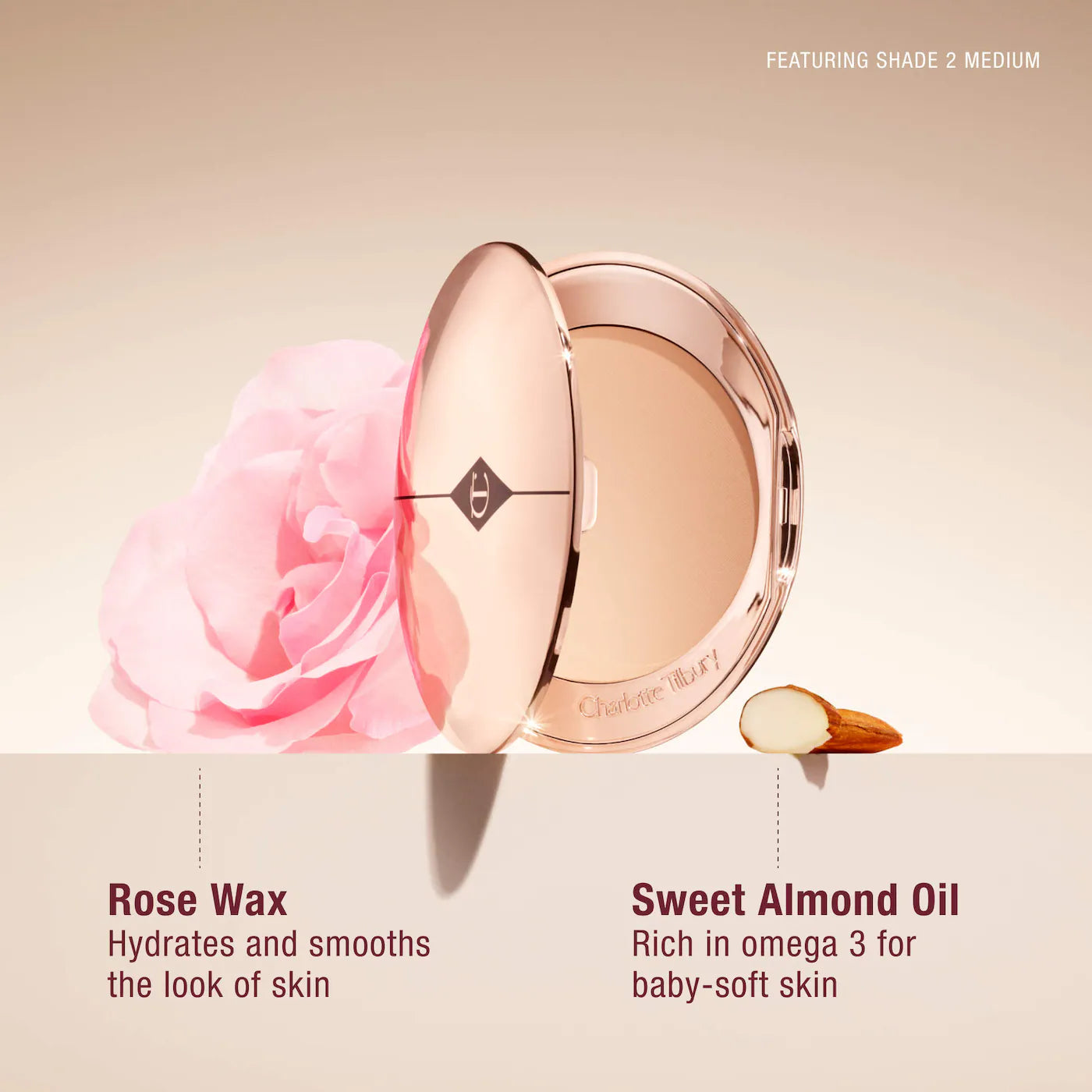 Charlotte Tilbury Airbrush Flawless Finish Refillable Blurring & Setting Powder Mini