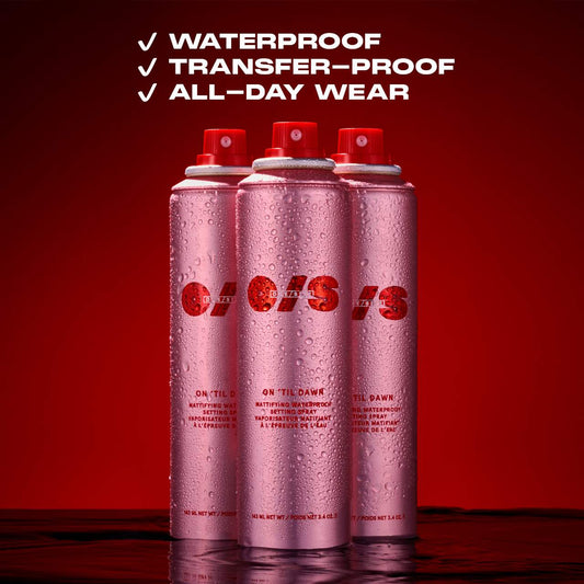 One Size Powder Melt Setting Spray