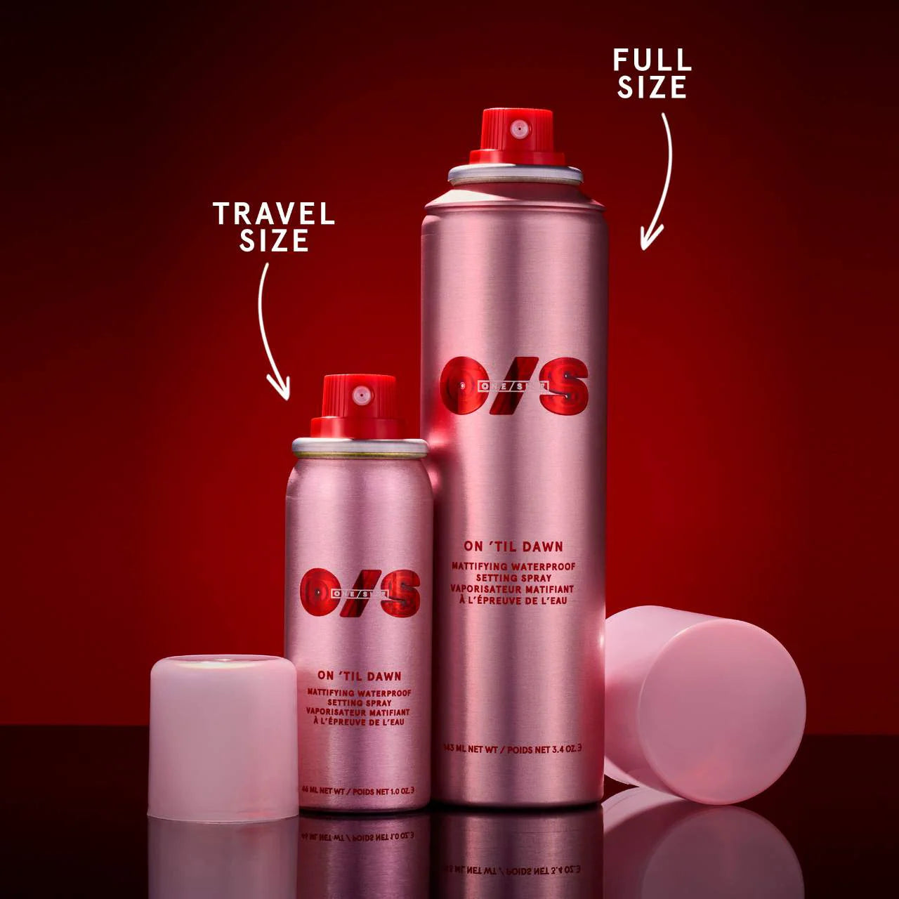 One Size On 'Til Dawn Mattifying Waterproof Setting Spray