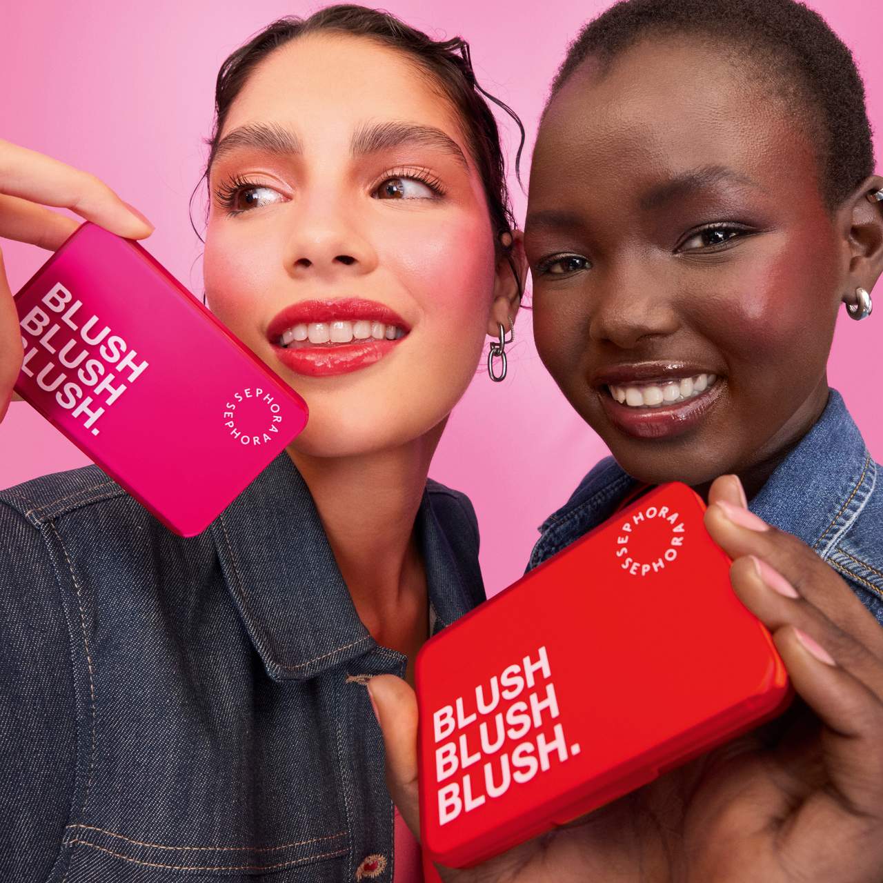 Sephora Collection Blush Blush Blush. Cream & Powder Palette