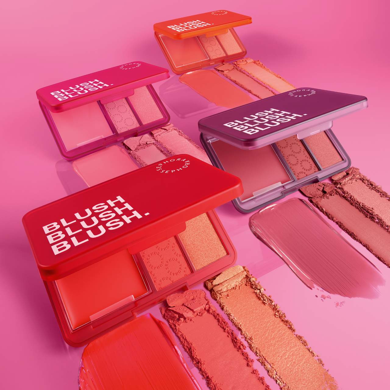 Sephora Collection Blush Blush Blush. Cream & Powder Palette