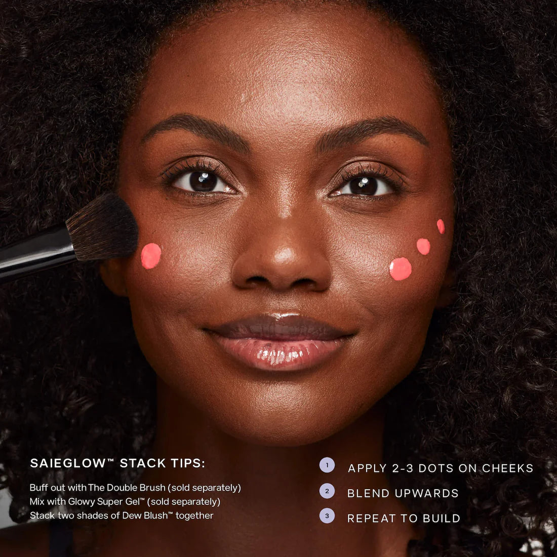 Saie Dew Blush Mini Trio Mini