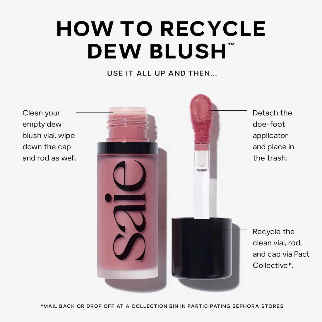 Saie Dew Blush Mini Trio Mini