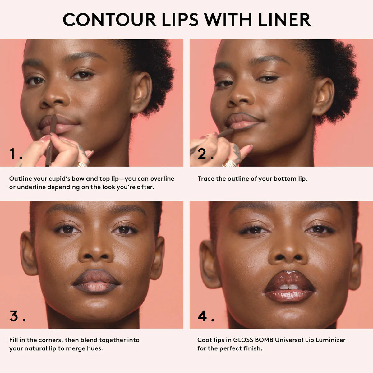 Fenty Beauty Berry Brown'd Pout Lip Liner + Gloss Stick Duo